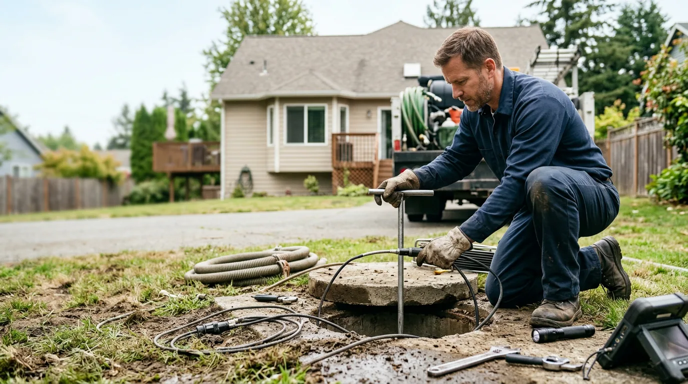 Septic Tank Pumping in Clallam Bay, WA